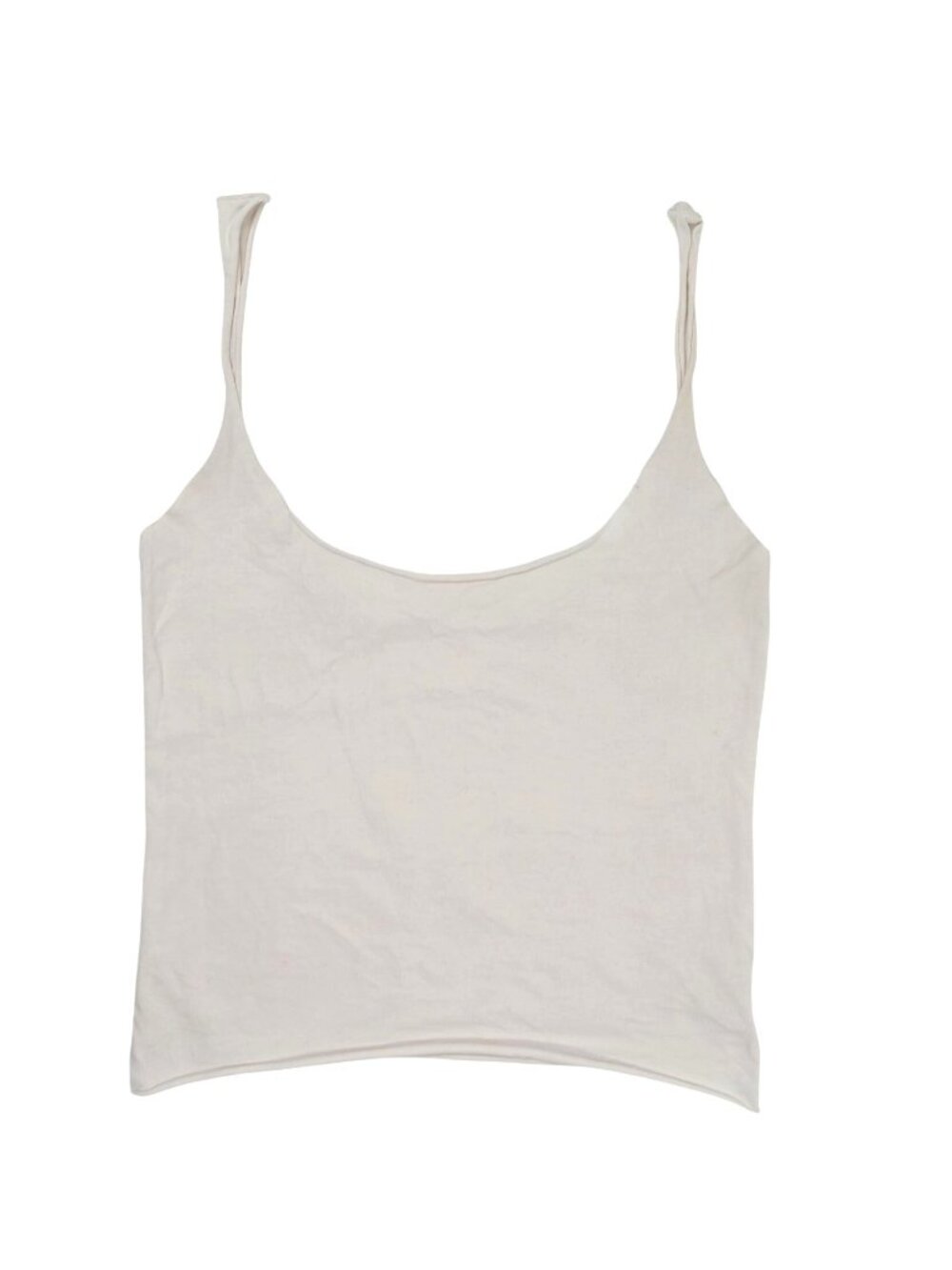 Are You Am I Tank Top in White
